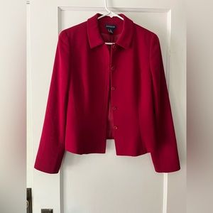 Ann Taylor Ruby Red Jacket